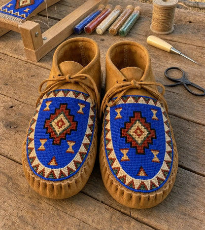AdsilasSlippers - Handmade Native Shoes
