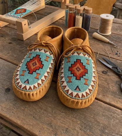 AdsilasSlippers - Handmade Native Shoes