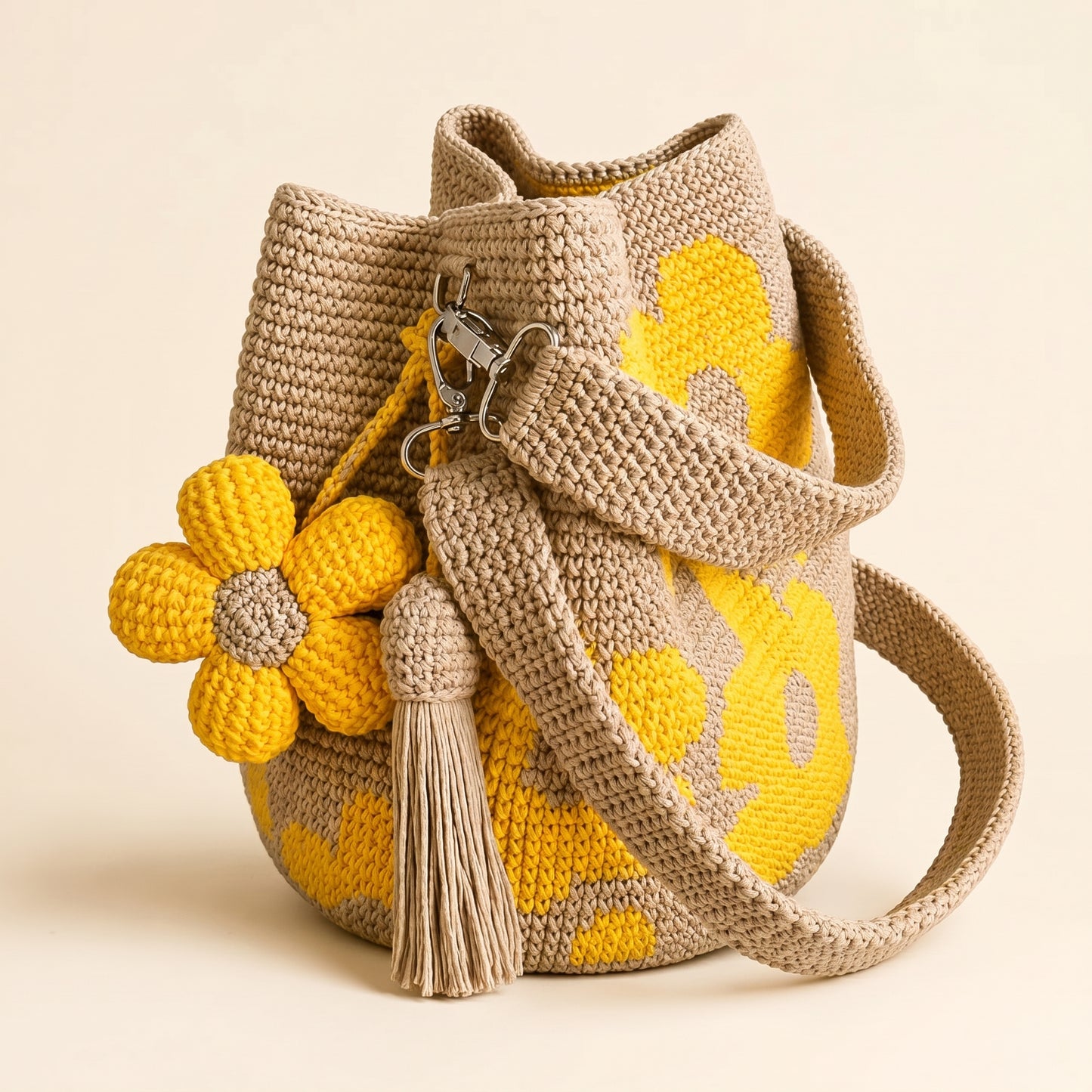 Crochet Flower Bags