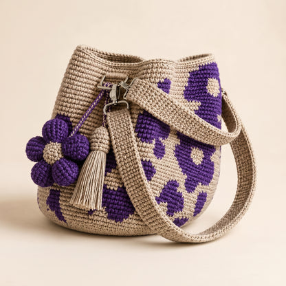 Crochet Flower Bags