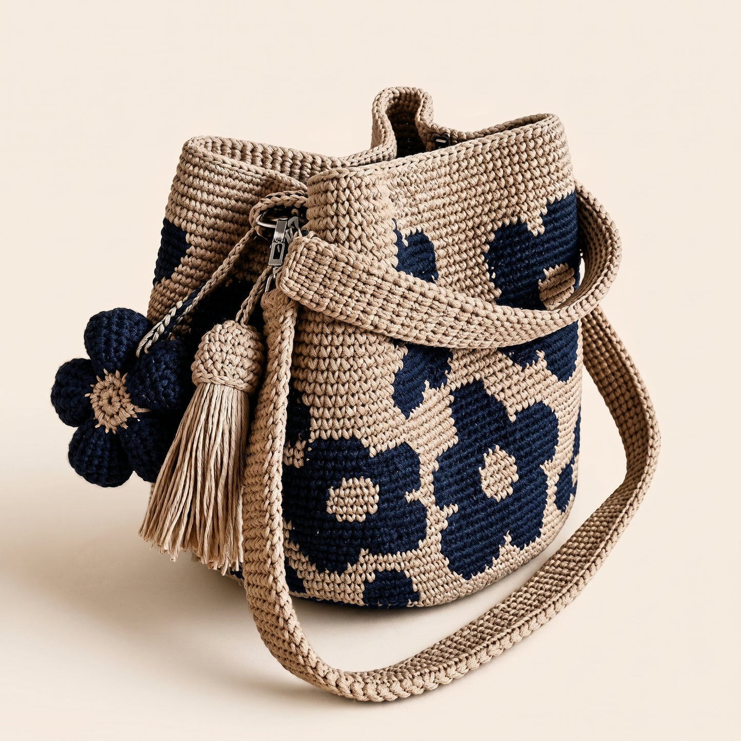 Crochet Flower Bags