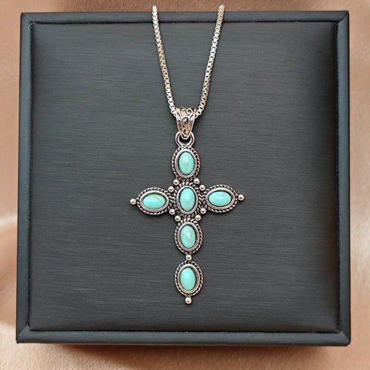 Native Cross Necklace